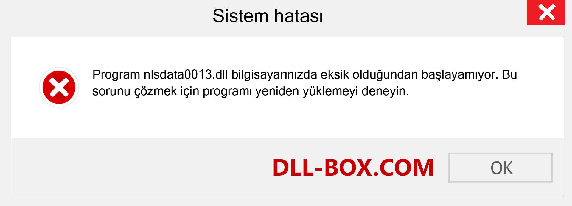 nlsdata0013.dll dosyası eksik mi? Windows 7, 8, 10 için İndirin - Windows'ta nlsdata0013 dll Eksik Hatasını Düzeltin, fotoğraflar, resimler